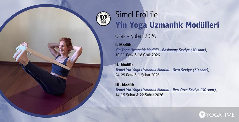 Simel Erol ile Yin Yoga Uzmanlık Modülleri