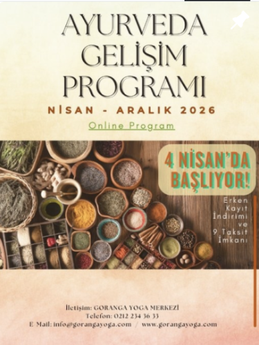 Ayurveda Gelişim Programı 2026