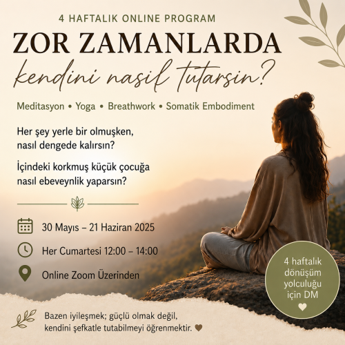 Zor Zamanlarda Kendini Nasıl Tutarsın?