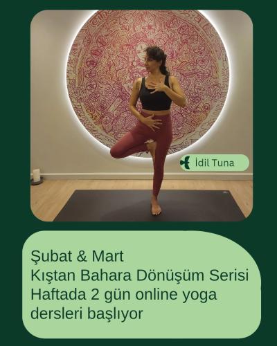 Kıştan Bahara Dönüşüm Online Yoga Pratiği
