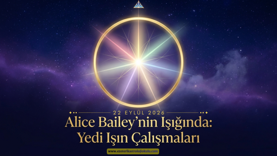 Yedi Işın Çalışmaları "Alice A.BAİLEY Işığında"