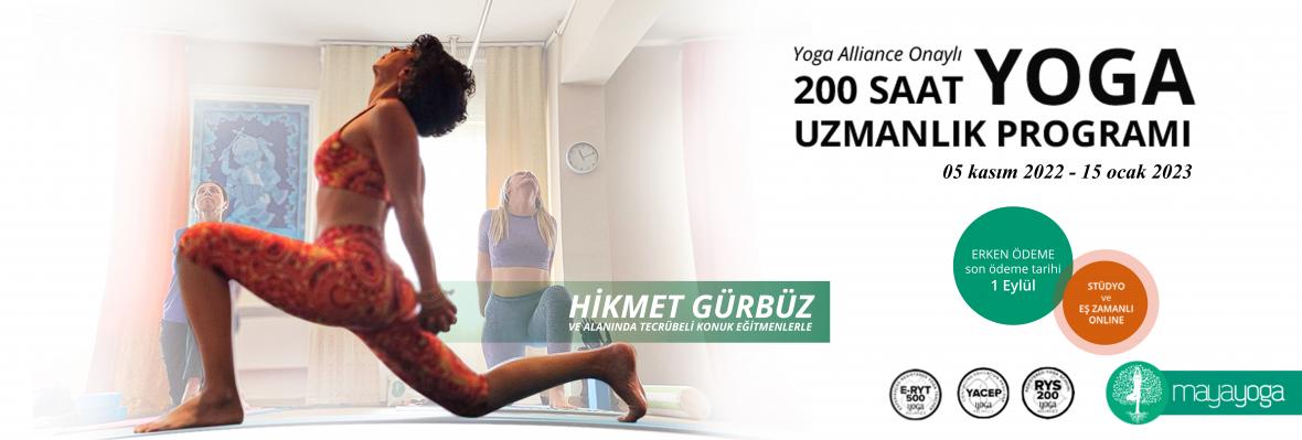200 Saat Yoga Alliance Onaylı Yoga Uzmanlık Programı