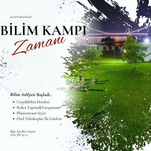 Çocuklarla Bilim Kampı Zamanı / Kamp Mars