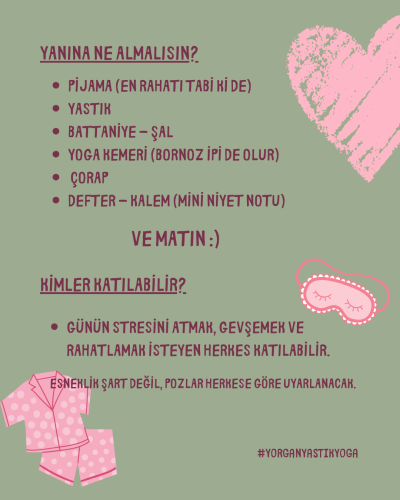 Pijama Yoga Workshop'u