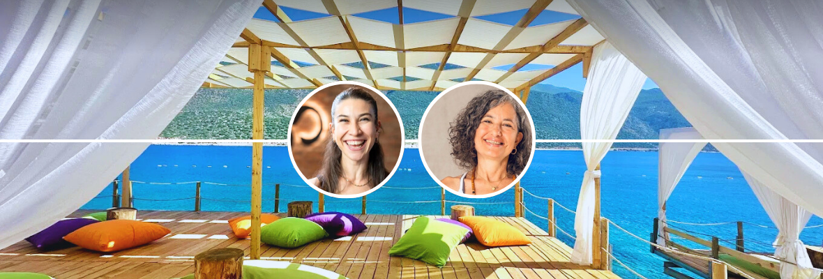 Ayşenur ve Merve ile Kaş'ta Yoga ve Deniz Kampı