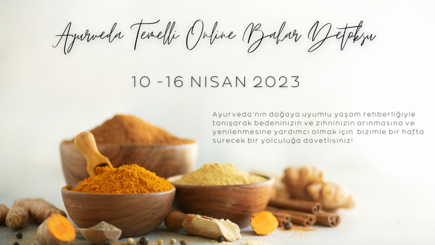 Ayurveda Temelli Online Bahar Detoksu