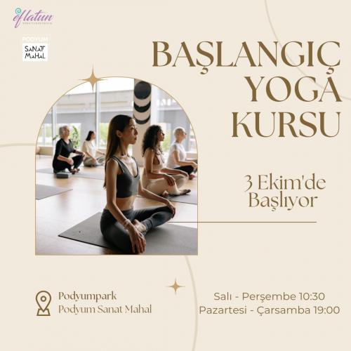 Başlangıç Seviye Yoga Dersi 4 Hafta 8 Ders