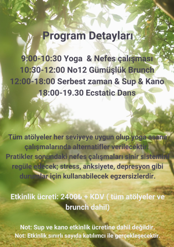 Bayram Kutlaması: Yoga-Nefes-Dans -Brunch