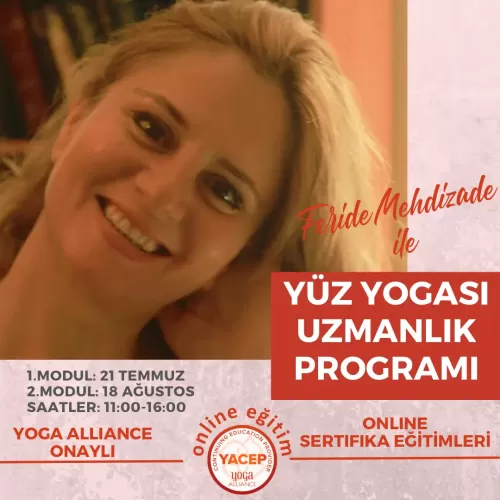 Feride Mehdizade ile Yoga Alliance Onaylı Yüz Yogası Uzmanlık Programı