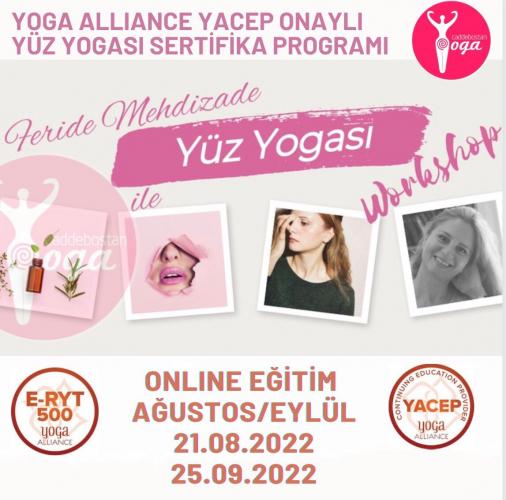 Feride Mehdizade ile Yoga Alliance Onaylı Online Yüz Yogası Sertifika Programı