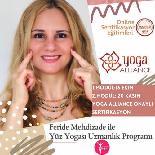 Feride Mehdizade ile Yoga Alliance Onaylı Online Yüz Yogası Sertifika Programı