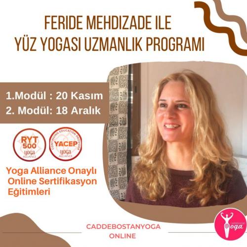 Yoga Alliance Onaylı Online Yüz Yogası Sertifika Programı