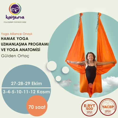 Hamak Yoga Uzmanlaşma Programı ve Yoga Anatomisi