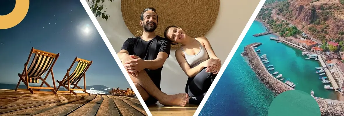İnanç ve Zeynep ile Assos'ta Yoga Kampı