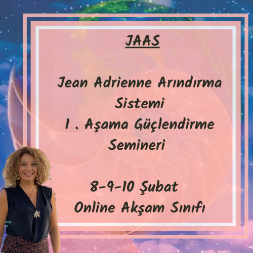 Jean Adrienne Arınma Sistemi 1. Aşama Uygulayıcı Eğitimi