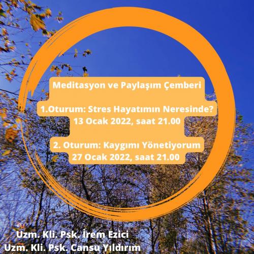 Meditasyon ve Paylaşım Çemberi