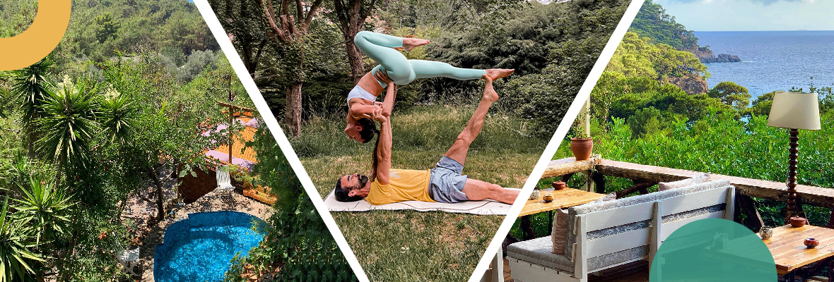 Melike Göküstün ve Gökalp Kasım ile Yoga ve Acro Yoga Tatili