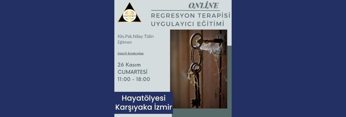 Online  Regresyon Terapisi Uygulayıcılık Eğitimi