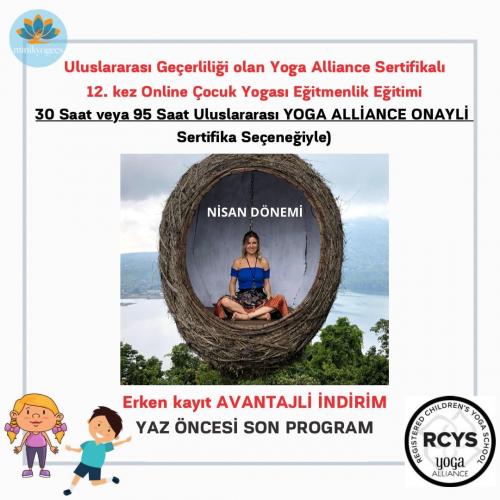 Yoga Alliance Onaylı Minikyogees Çocuk Yogası Uzmanlık Programı