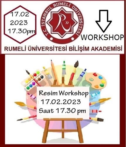 Resim Workshop TC.Rumeli Üniversitesi Bilişim Akademisi-Ücretsiz