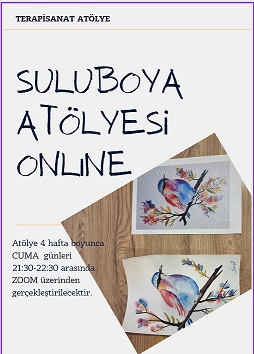 Sanat Seans İle Suluboya Atölyesi
