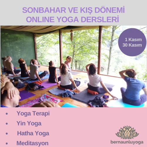 Sonbahar ve Kış Dönemi Online Yoga Dersleri