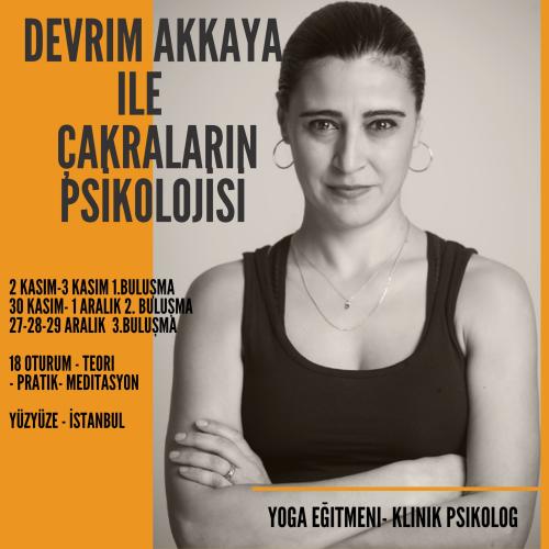 Çakraların Psikolojisi - 50 Saat Yoga Alliance Sertifikalı Program