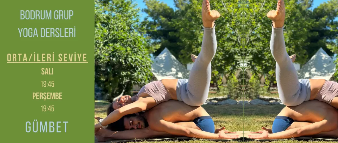 Bodrum Yoga Grup Dersi Orta İleri Seviye