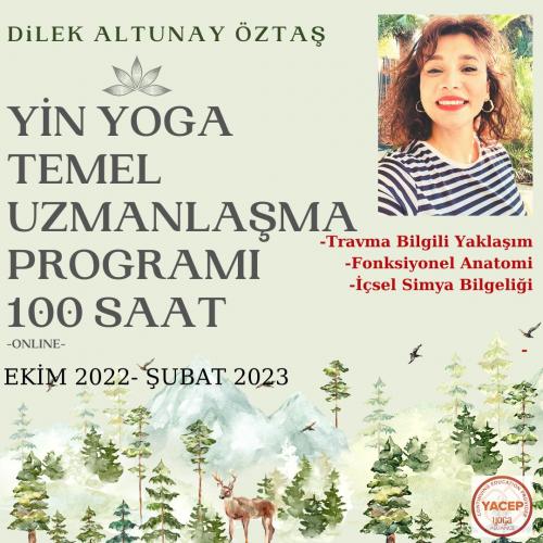 Yin Yoga Temel Uzmanlaşma Programı