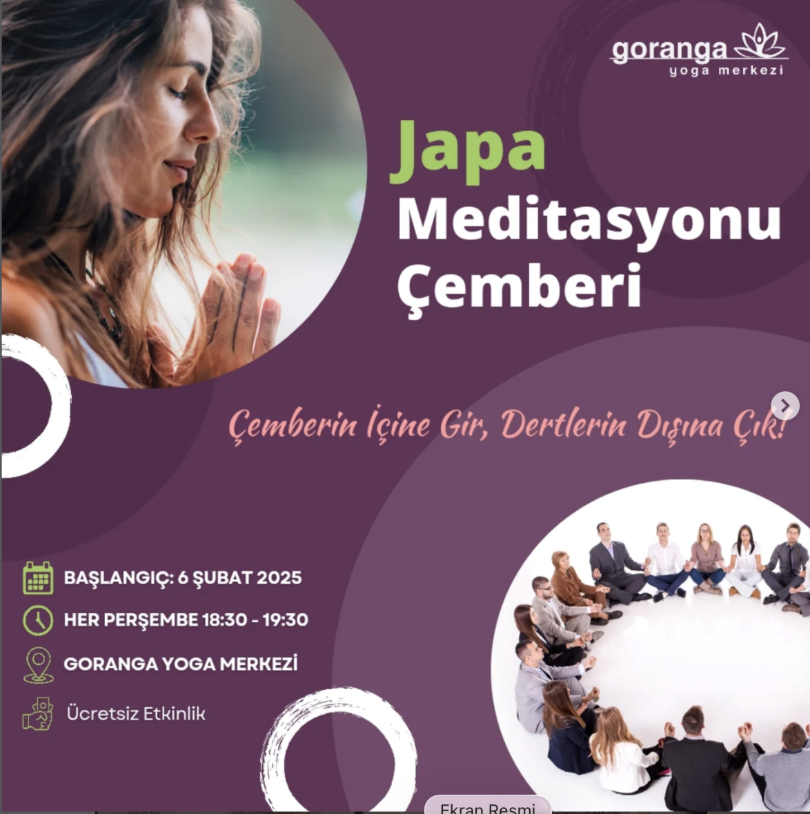 Japa Meditasyonu Çemberi