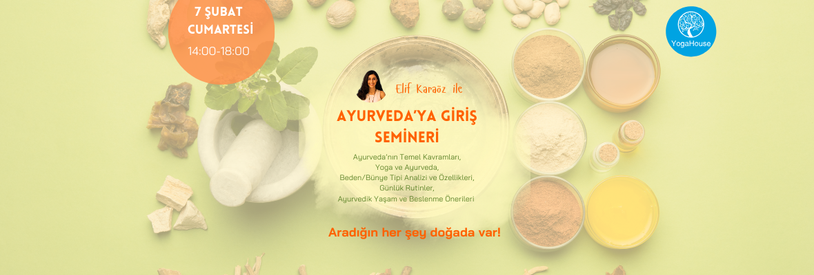 Ayurveda'ya Giriş Semineri