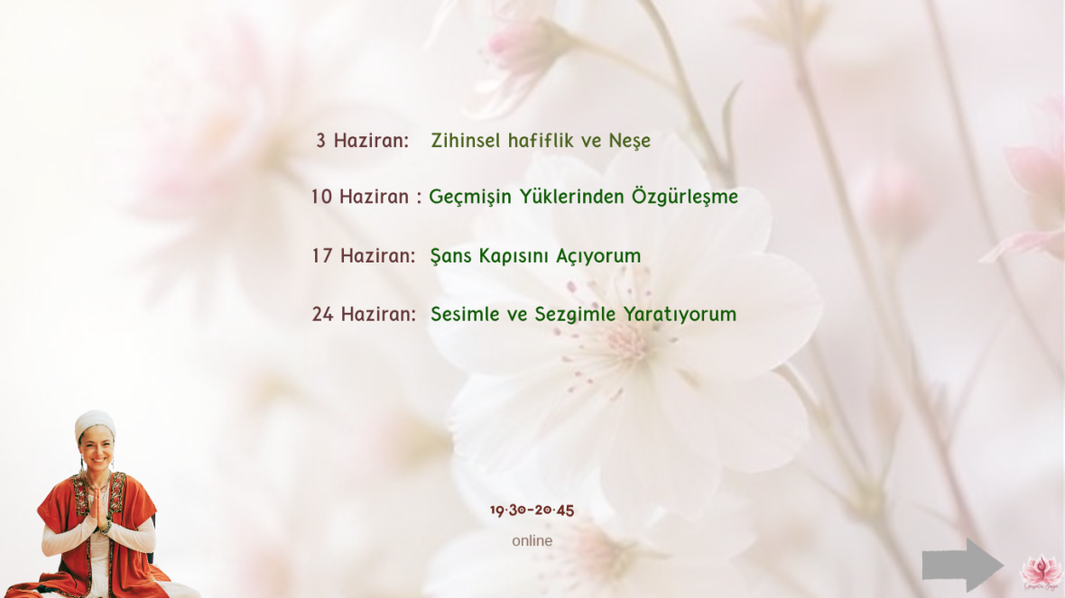 Kundalini Yoga ve Meditasyon Dersleri Senem Kalender
