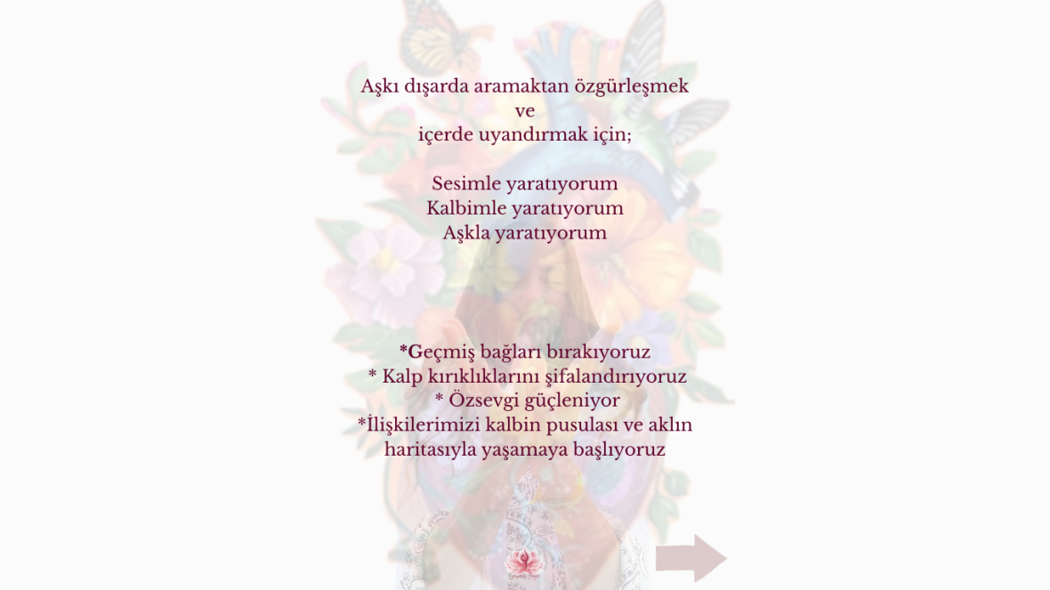 Sesimle Yaratıyorum / Aşk 11 Günlük Sadhana Senem Kalender