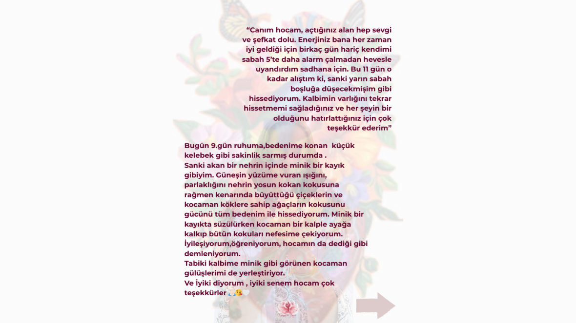 Sesimle Yaratıyorum / Aşk 11 Günlük Sadhana Senem Kalender