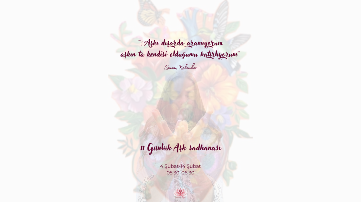 Sesimle Yaratıyorum / Aşk 11 Günlük Sadhana Senem Kalender