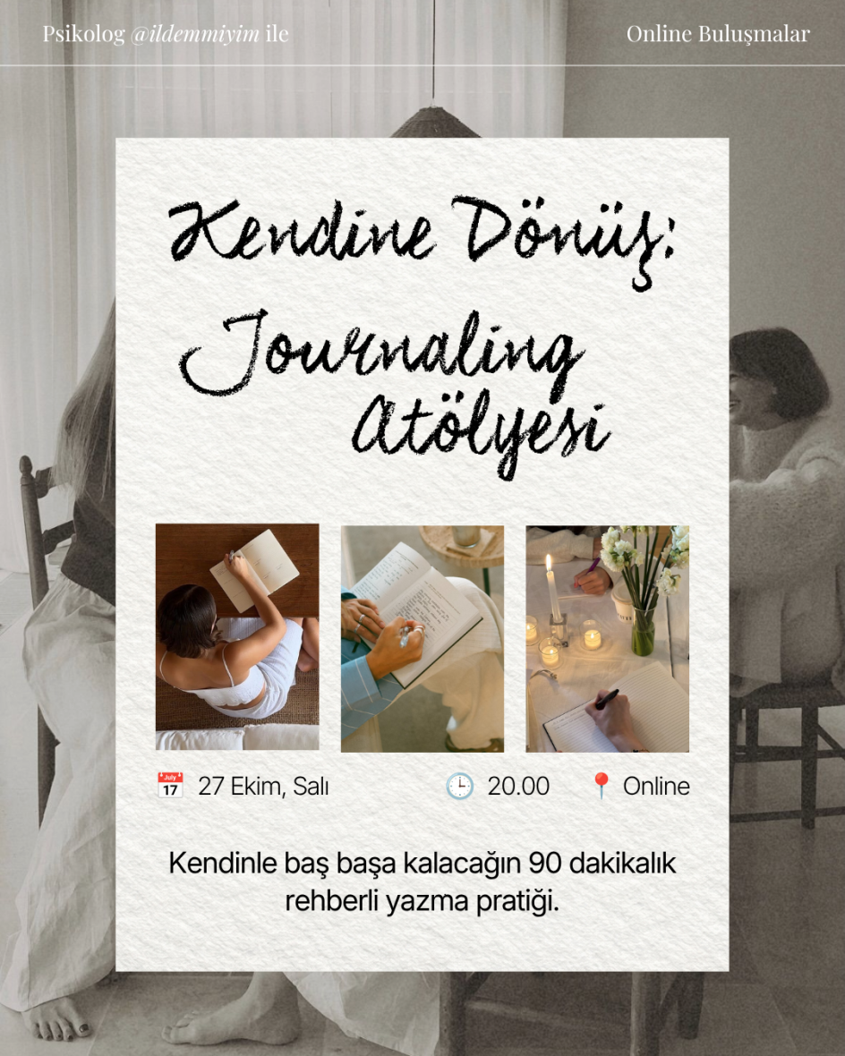Kendine Dönüş: Journaling Atölyesi