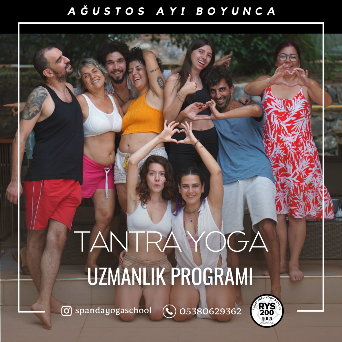 200 saatlik Temel Tantra Yoga Uzmanlık Programı