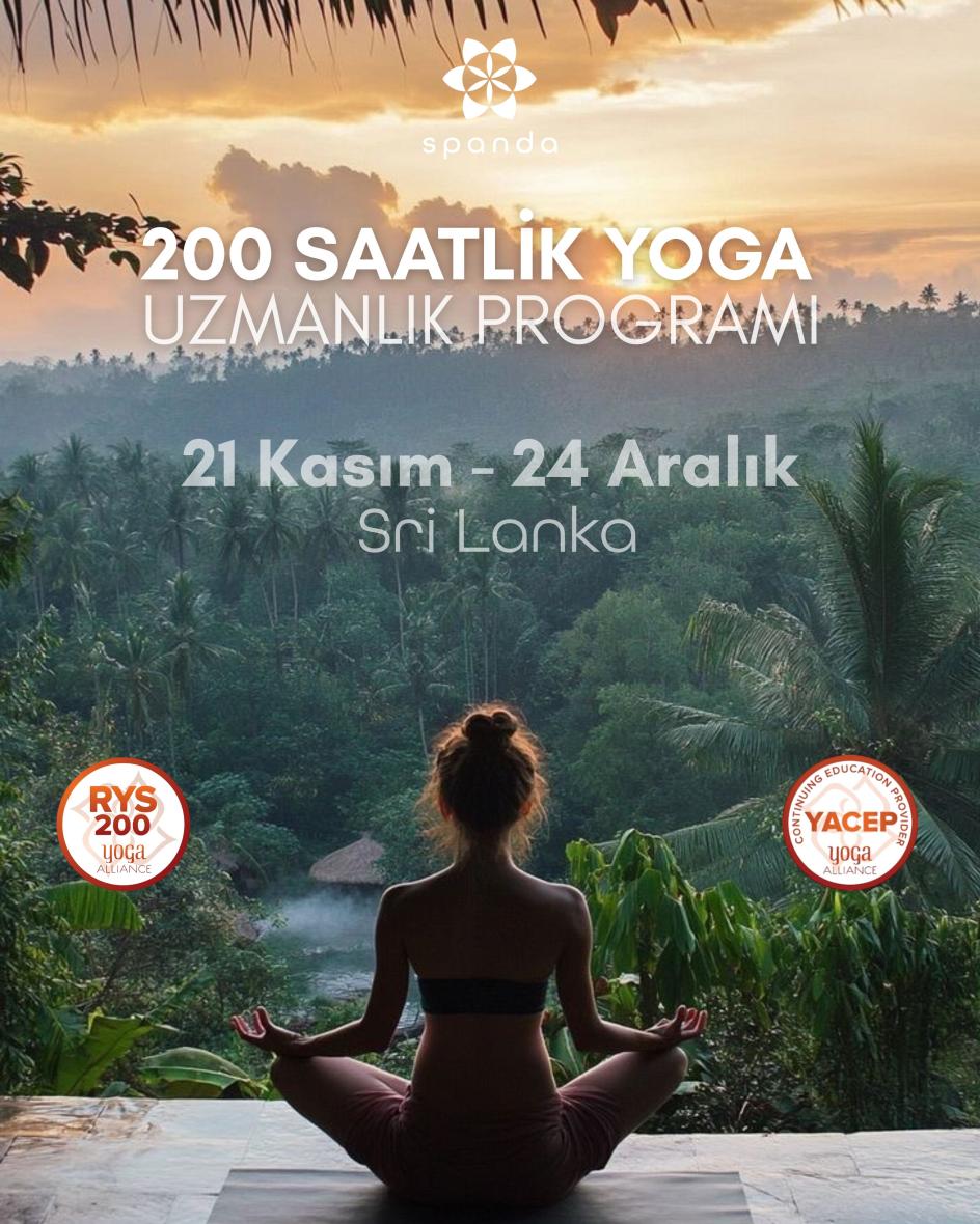 200 Saatlik Yoga Uzmanlık Programı - Sri Lanka