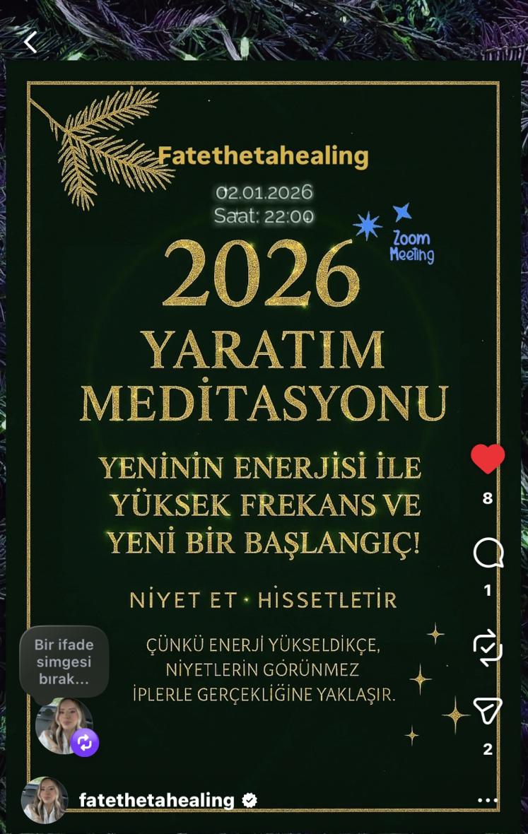 Yeni Yıl Yaratım Meditasyonu