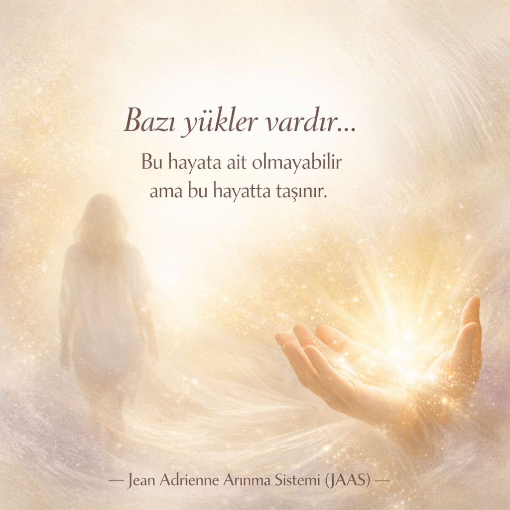 Jean Adrienne Arınma Sistemi (JAAS) Seansı