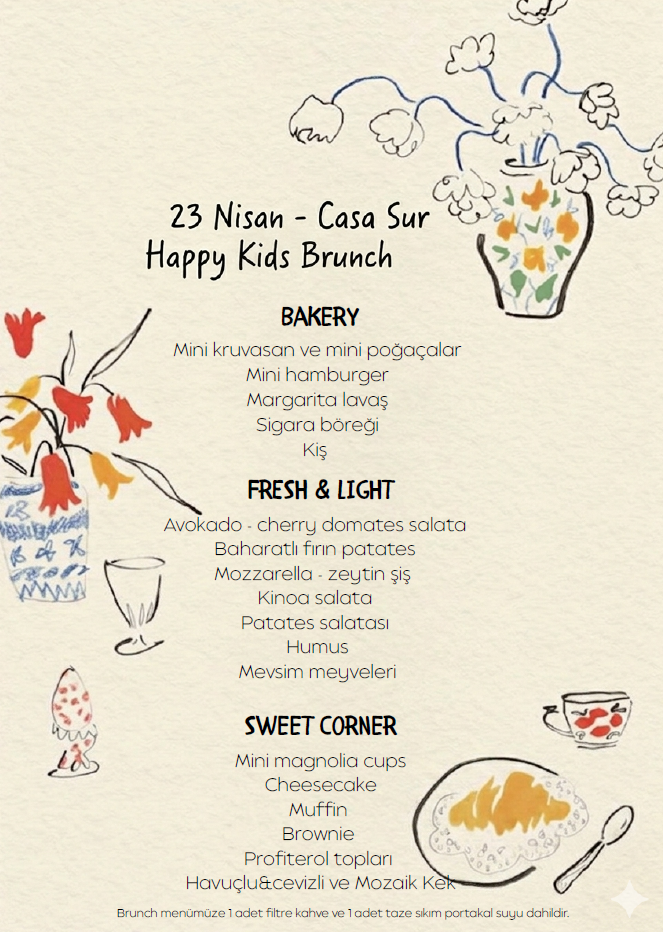 Casa Sur Happy Kids Brunch