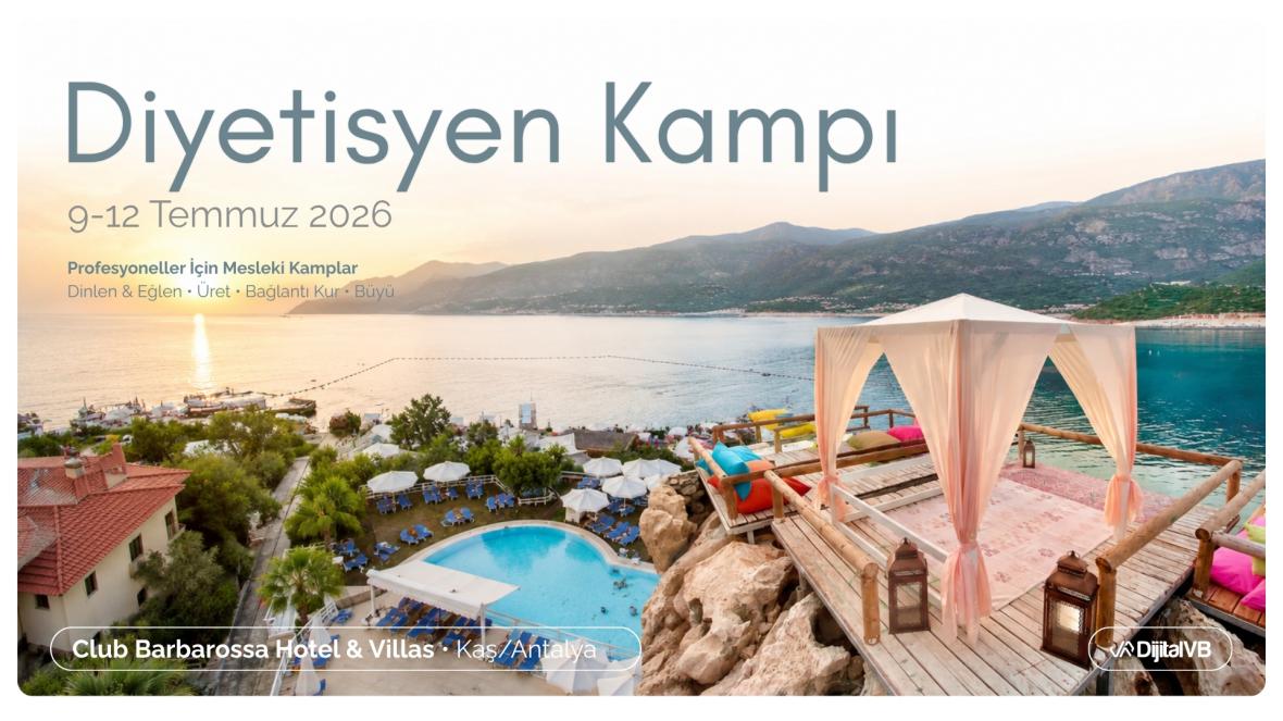 Kaş'ta Diyetisyen Kampı