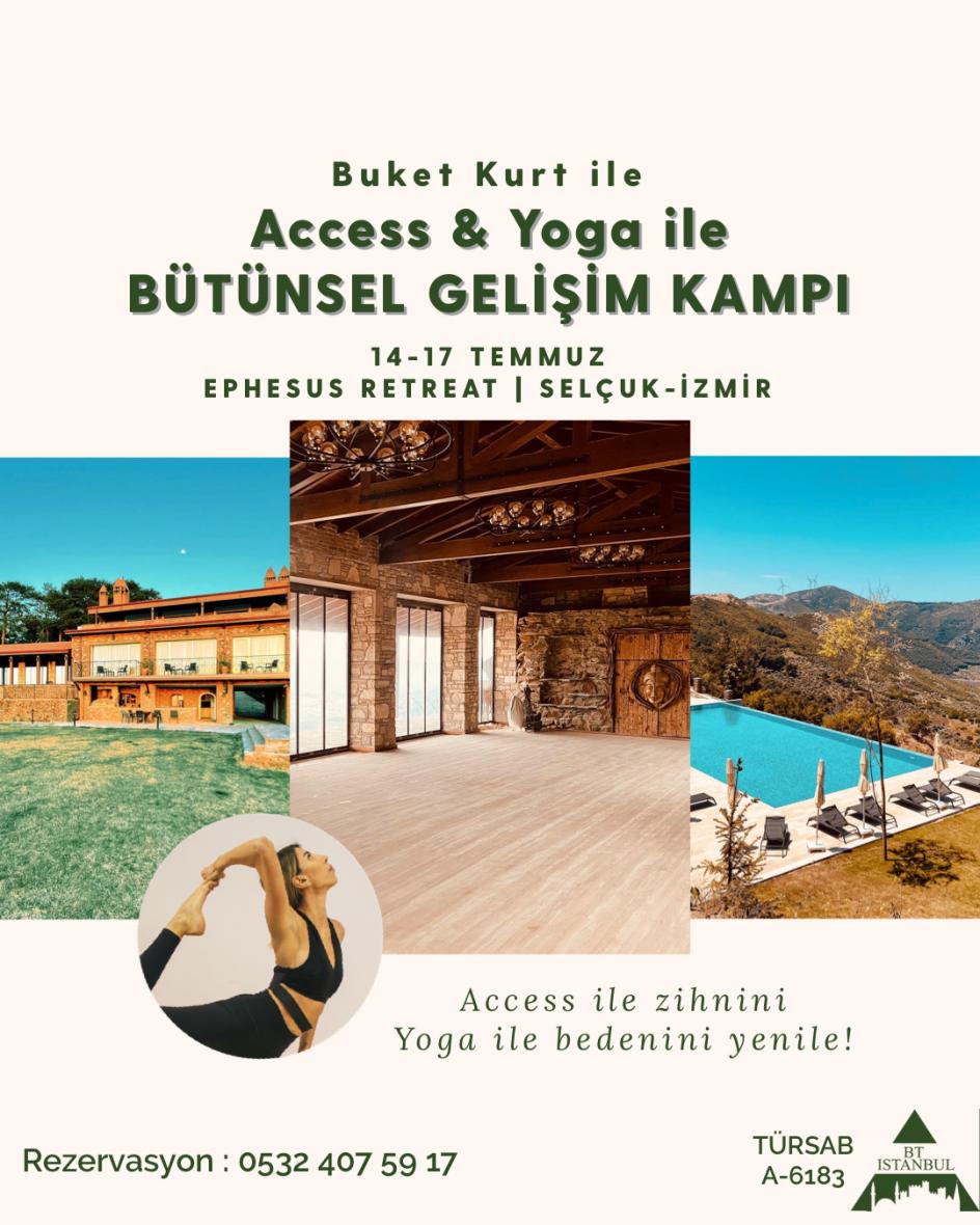 Access & Yoga ile Bütünsel Gelişim Kampı Buket Kurt