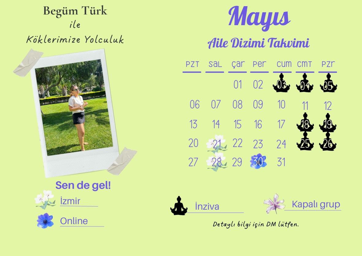 Begüm Türk ile Köklerimize Yolculuk (Sistemik ve Köken Aile Sistem Dizilimi Açılımı)