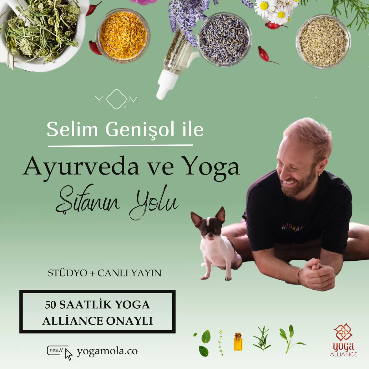 Selim Genişol ile Ayurveda ve Yoga- İlk Bahar Dönemi 2024