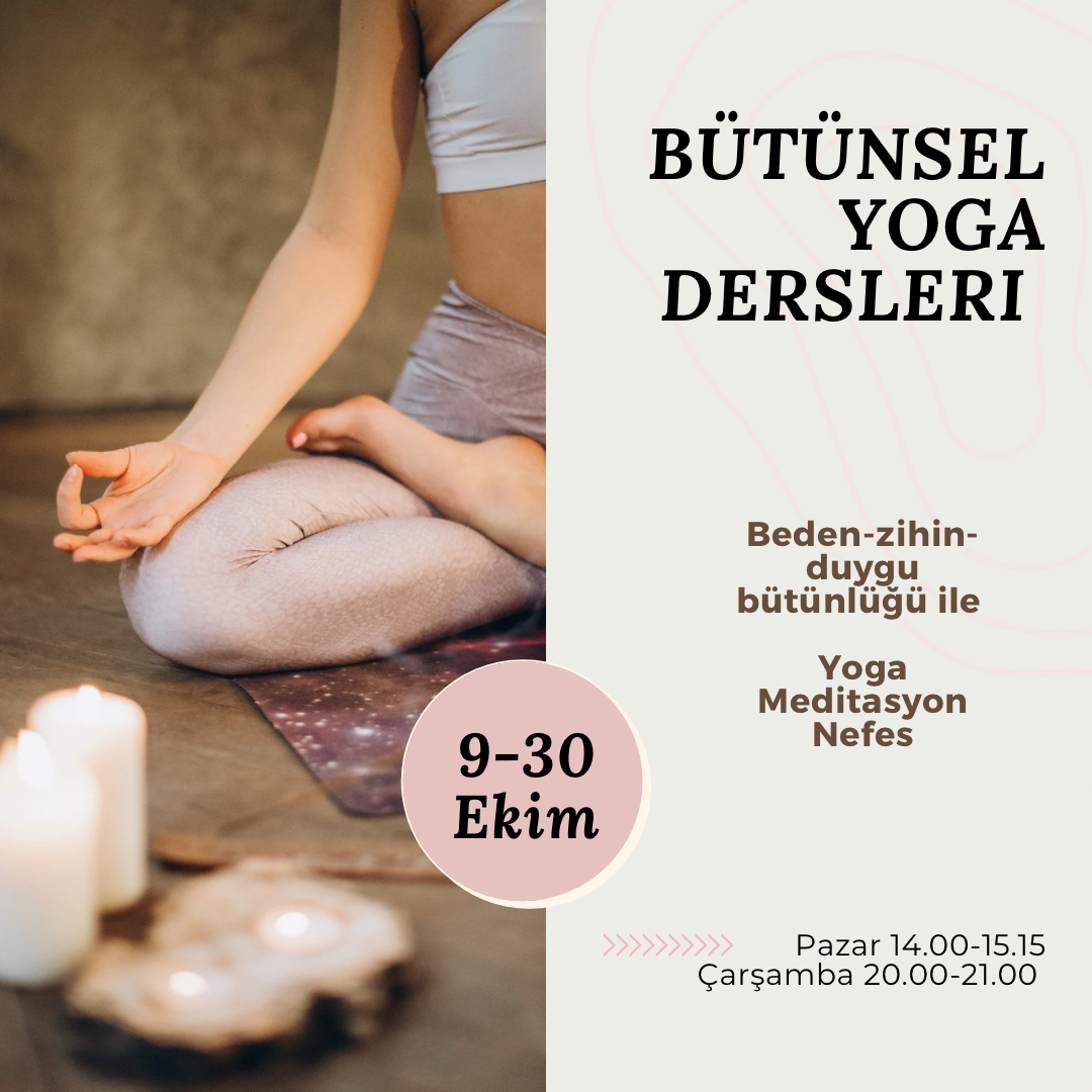 Bütünsel Yoga dersleri