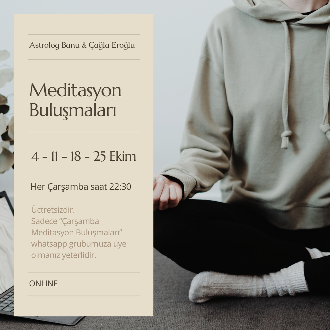 Çarşamba Meditasyon Buluşmaları