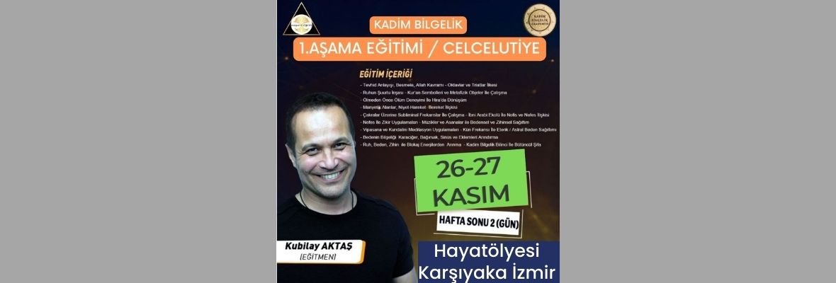 Celcelutiye 1.Aşama Eğitimi