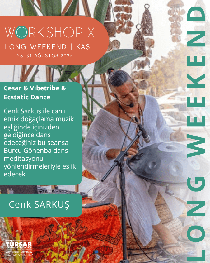 Workshopix Long Weekend Kaş|Burcu&Özkan ile Yoga Meditasyon 66.Kamp Bu