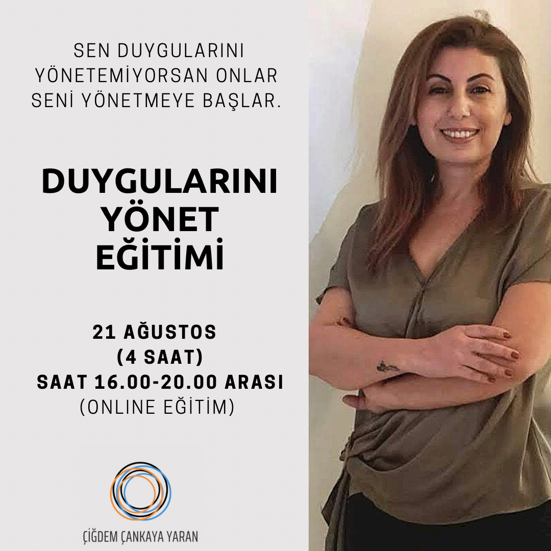 Duygularını Yönet Programı Çiğdem Çankaya Yaran